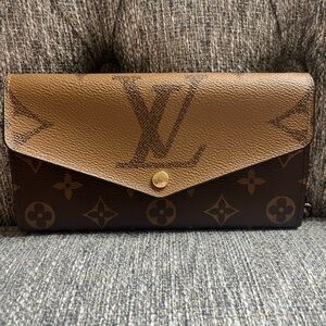 Louis Vuitton Brown Monogram Envelope Wallet